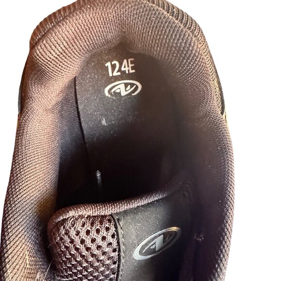 Athletic Work Size 12 Mens Black Athletic Work Shoes Sturdy Non-Slip Durable - Picture 11 of 12